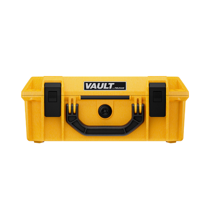 Estuche Vautl by Pelican amarillo con foam Mod. V200C