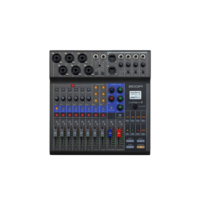 Mezcladora análoga zoom 8 ch Mod. ZL-8