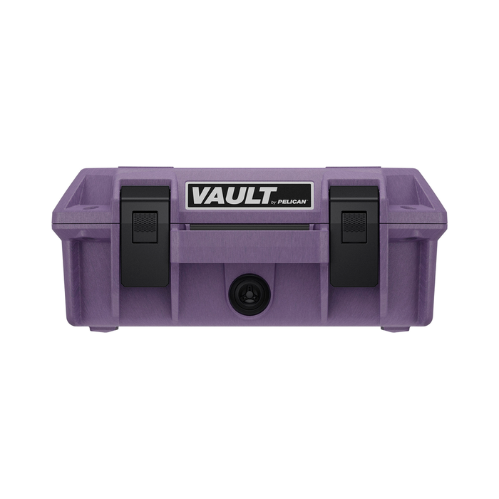 Estuche Vault by Pelican morado con foam Mod. V100C
