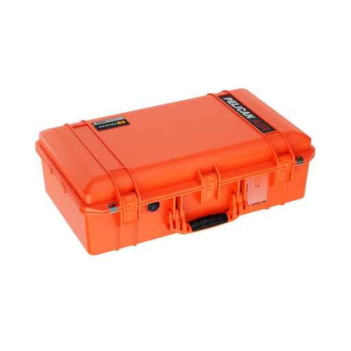 Estuche pelican air naranja con foam 1555 - gbamusicstore