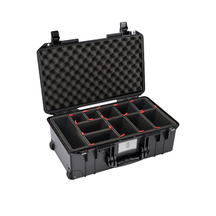 Estuche Pelican air negro con divisores Mod. 1535