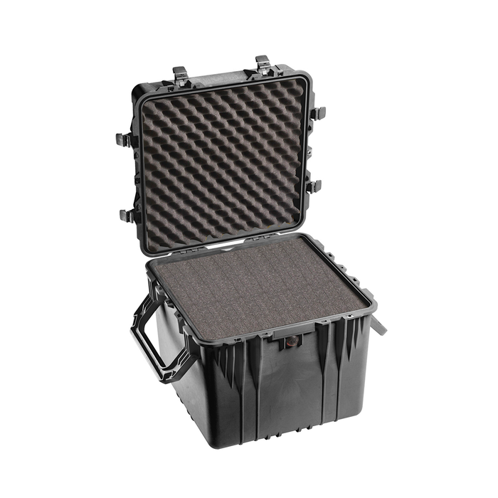 Estuche pelican protector negro con foam Mod. 0350