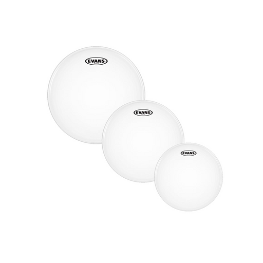 Juego de parches evans 12",13" y 16" g2 coated Mod. ETP-G2CTD-S - gbamusicstore