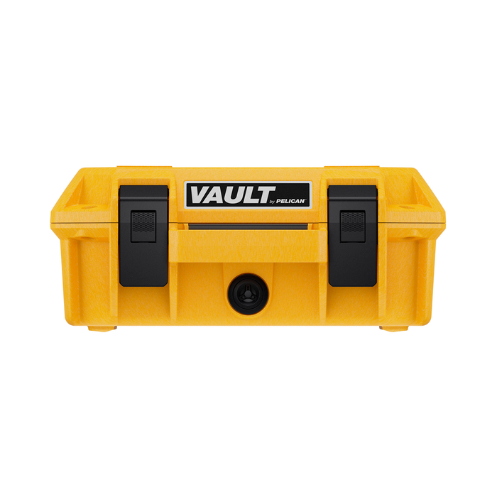 Estuche Vault by Pelican amarillo con foam v100c