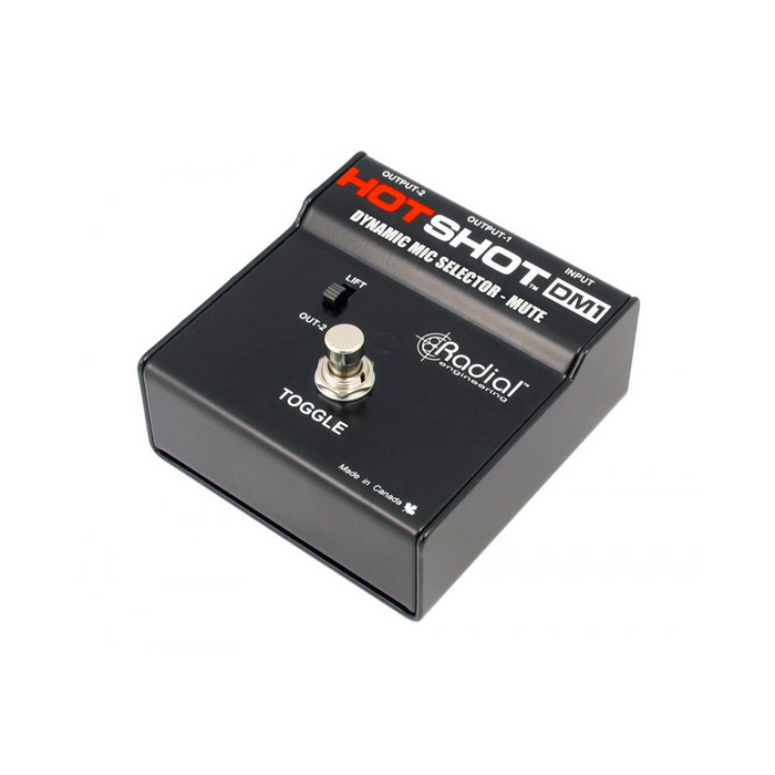 Pedal conmutador de entrada radial Mod. HOTSHOT DMI