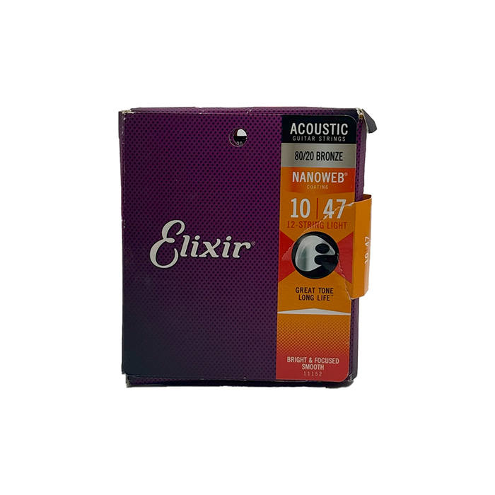 Cuerdas Guitarra Acústica Elixir 10/47 Mod. 11152 OPEN BOX