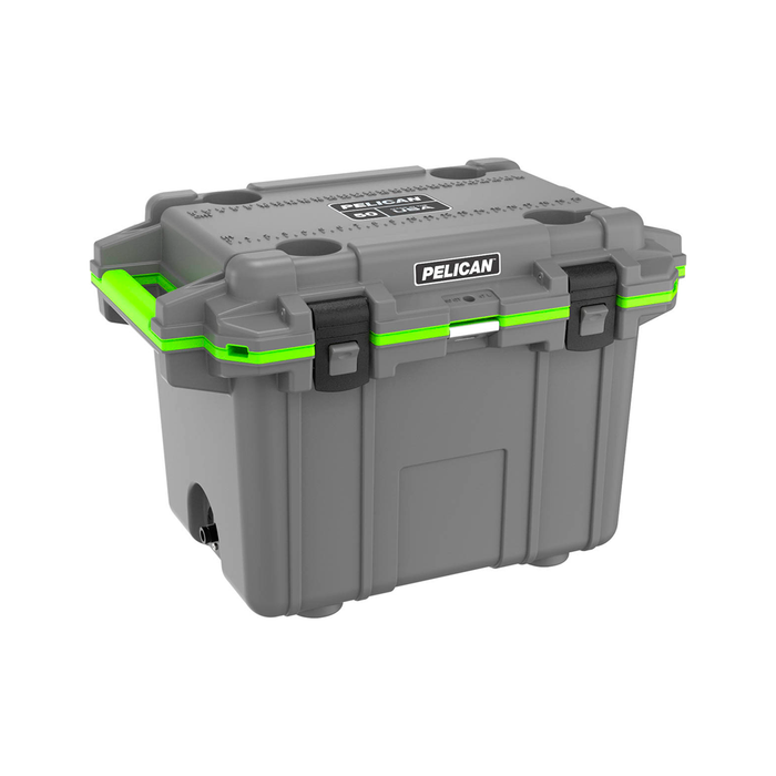 Hielera portatil pelican (dark gray/green) Mod. 50Q-1-DKGRYEGRN