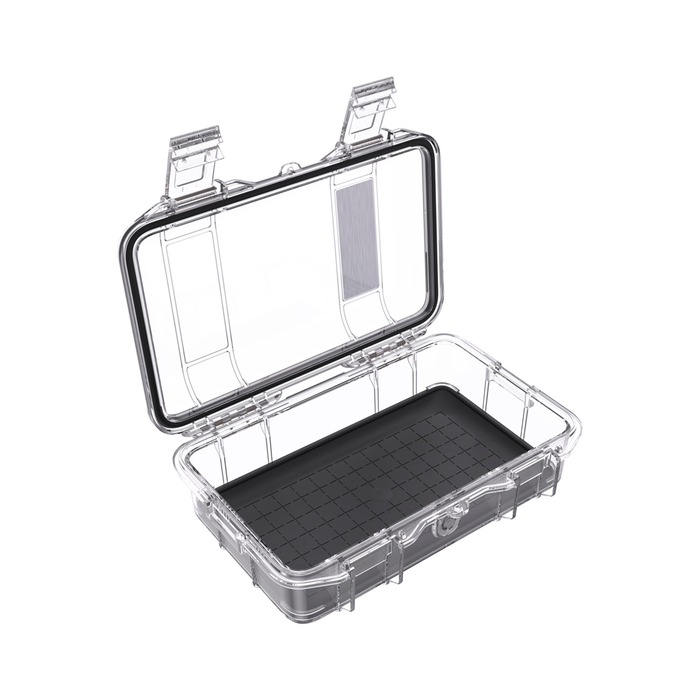 Micro case de protección pelican (BLACK/CLEAR) Mod. M50 - gbamusicstore