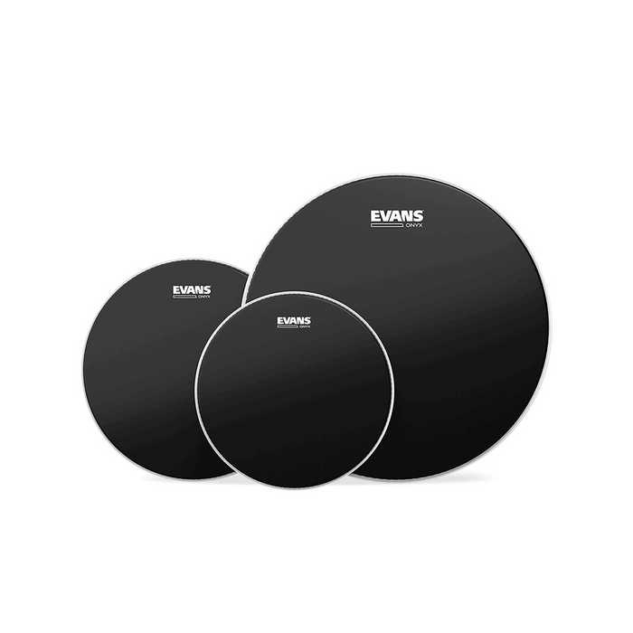Juego de parches evans 12",13" y 16" Mod. ONYX ETP-ONX2-S