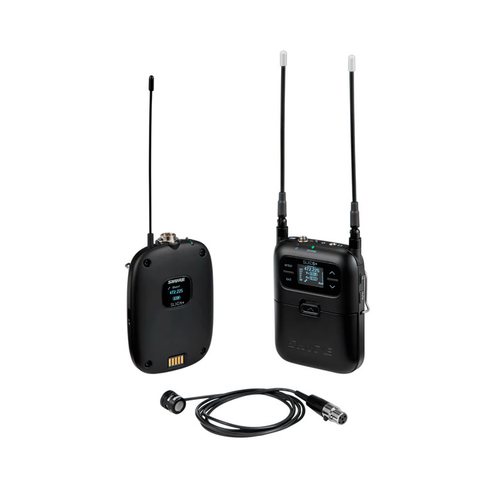 Sistema bodypack inalambrico c/lavalier shure Mod. SLXD15+/85M-G57