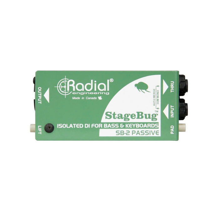 Caja directa radial pasiva stagebug Mod. SB-2