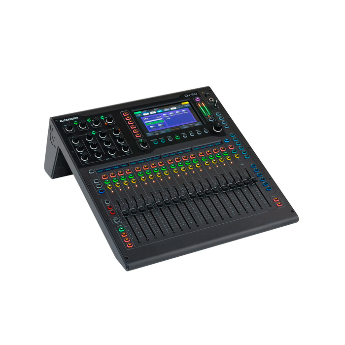 Mezcladora digital de 38 canales con dante A&H Mod. QU-5D