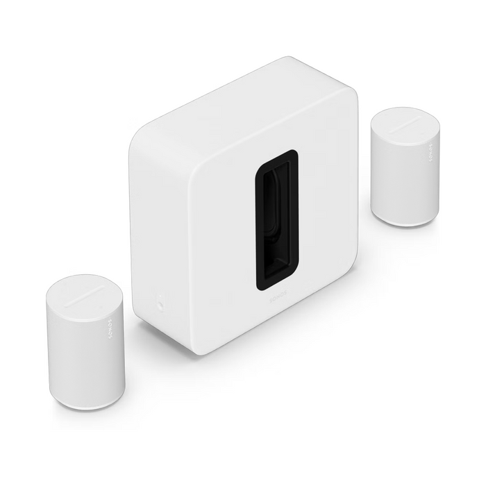 Set premium para completar tu teatro en casa Mod. White