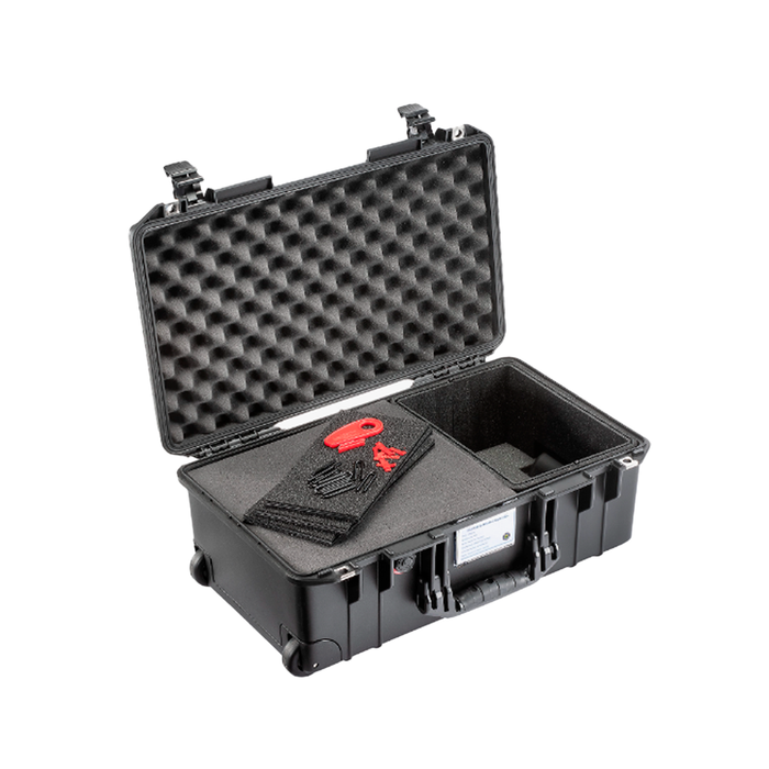 Estuche pelican air negro con divisoresin foam Mod. 1535