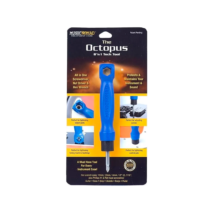 Herramienta 8 en 1 The Octopus Music Nomad Mod. MN227