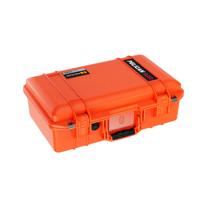 Estuche pelican air naranja con foam Mod. 1485