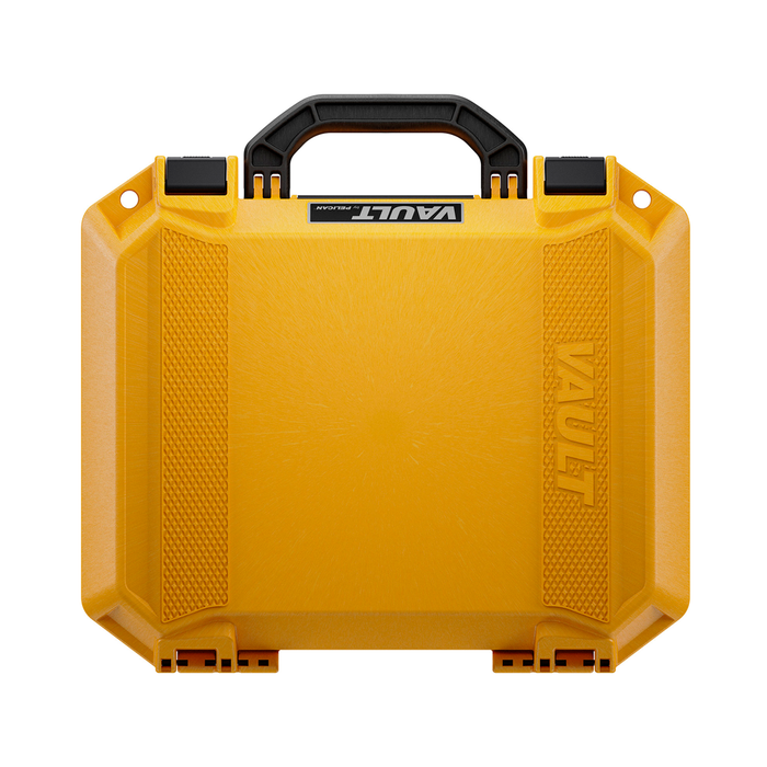 Estuche Vautl by Pelican amarillo con foam Mod. V200C