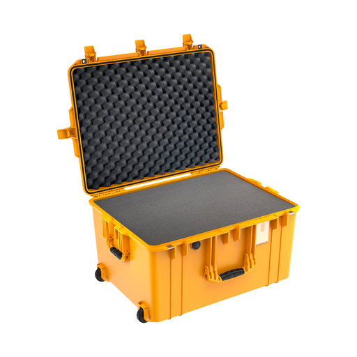 Estuche pelican air amarillo con foam Mod. 1637 - gbamusicstore