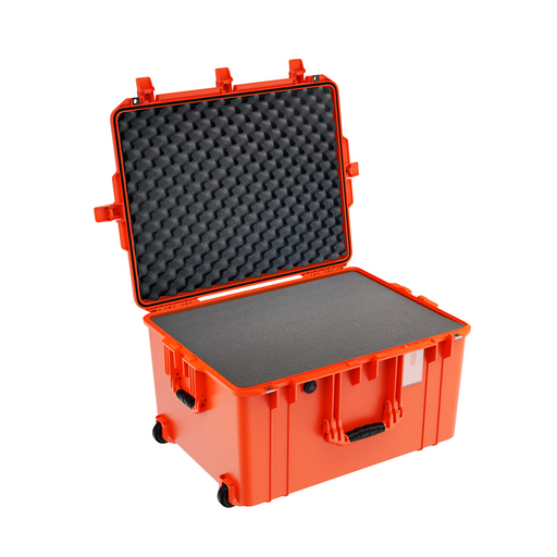 Estuche pelican air naranja con foam Mod. 1637 - gbamusicstore
