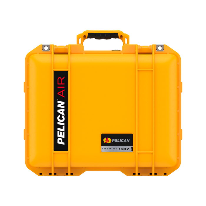 Estuche pelican air amarillo con foam Mod. 1507