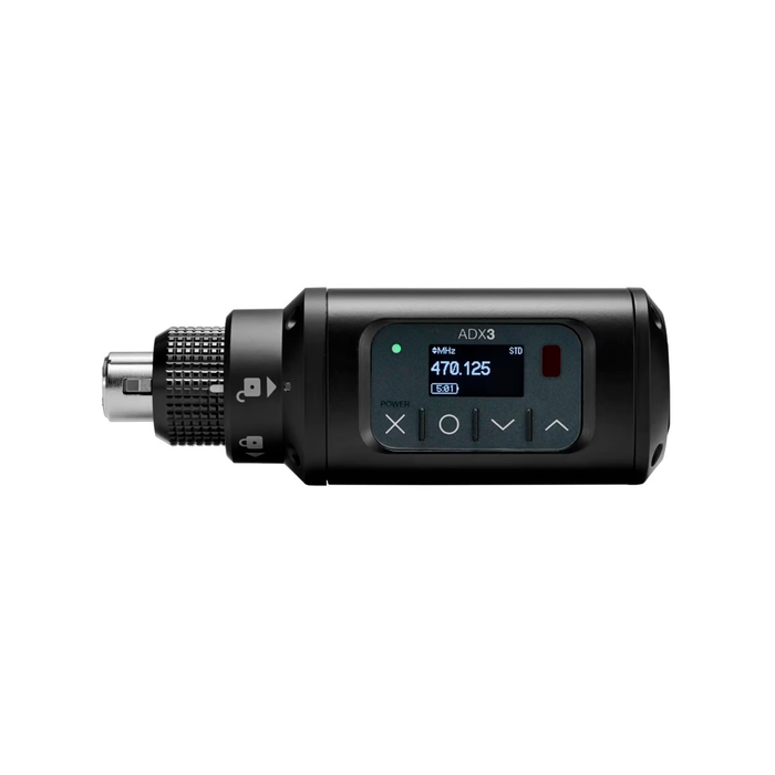 Transmisor digital plug-on axient con showlink g55 shure adx3br-G55 Mod. ADX3BR