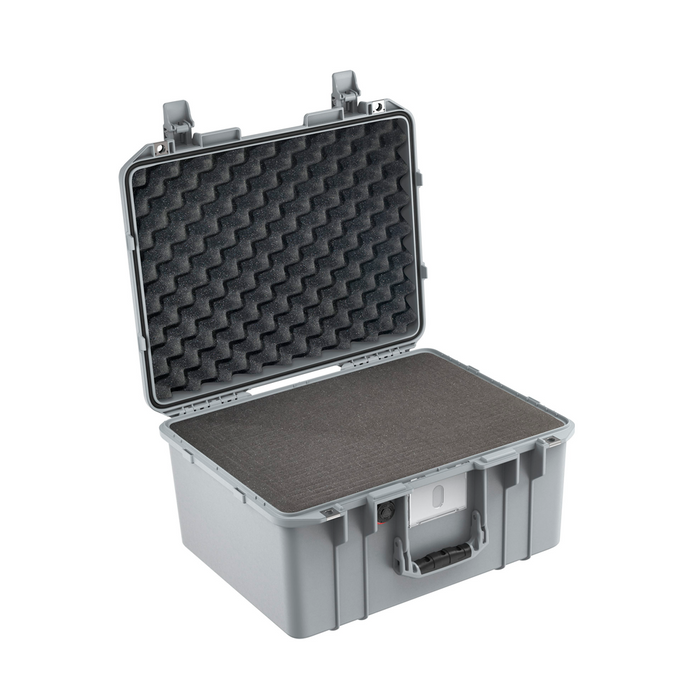 Estuche pelican air plateado sin foam Mod. 1557