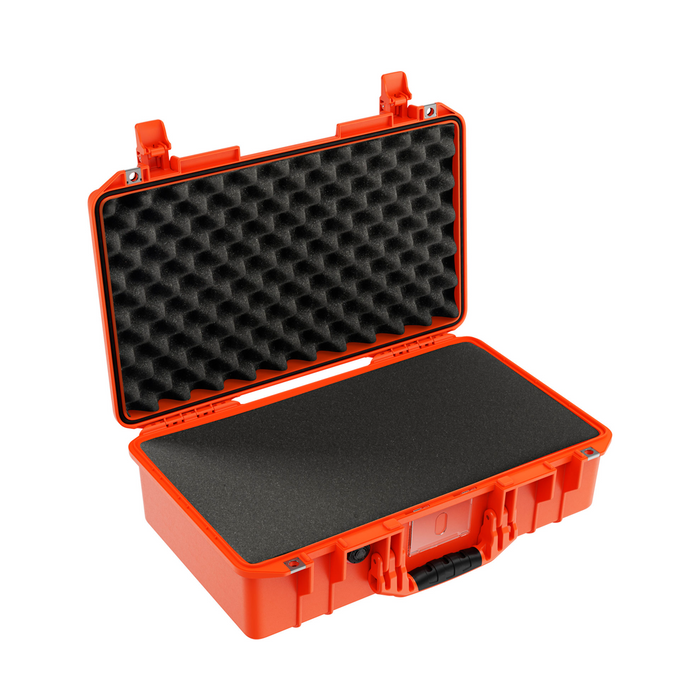 Estuche pelican air naranja con foam Mod. 1525