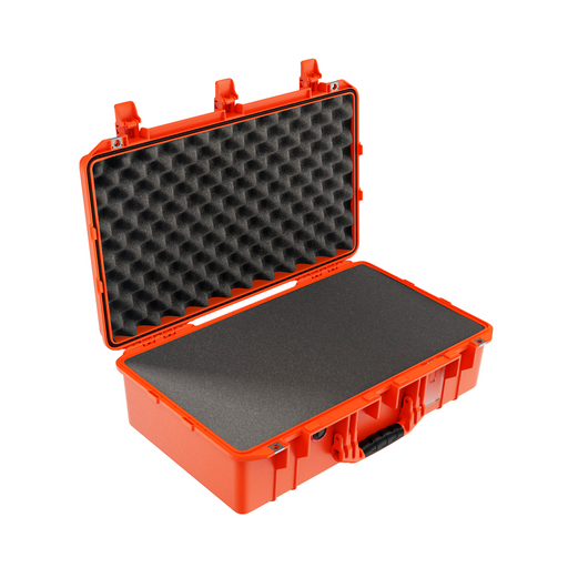 Estuche pelican air naranja con foam 1555 - gbamusicstore