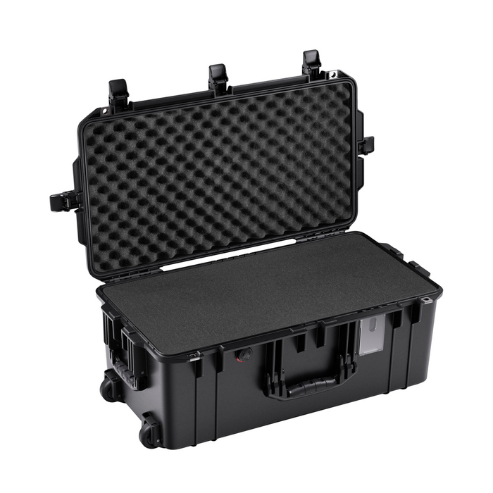 Estuche Pelican air negro con foam 1606