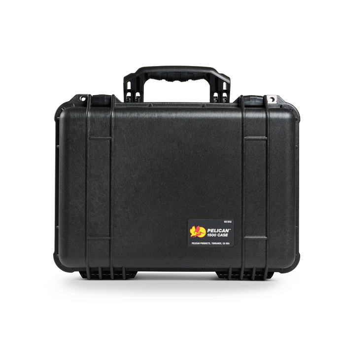 Estuche pelican protector negro con divisores acolchados Mod. 1500