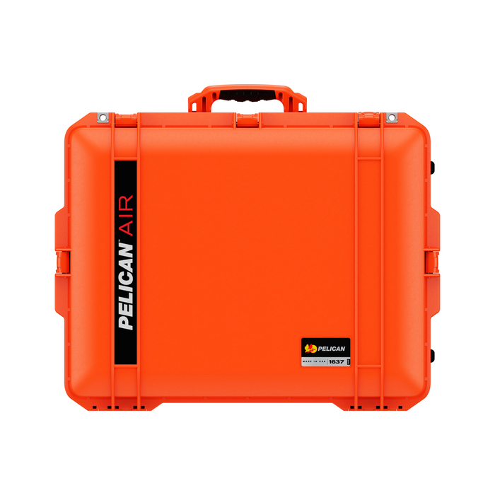 Estuche pelican air naranja con foam Mod. 1637