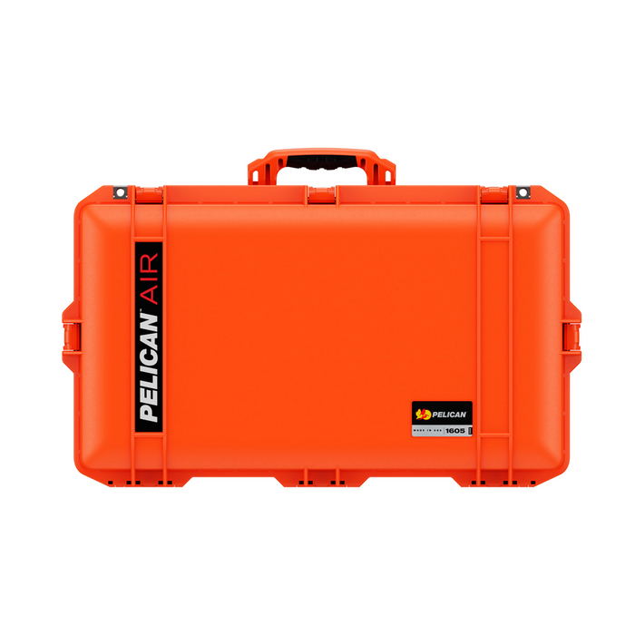 Estuche pelican air naranja sin foam Mod. 1605