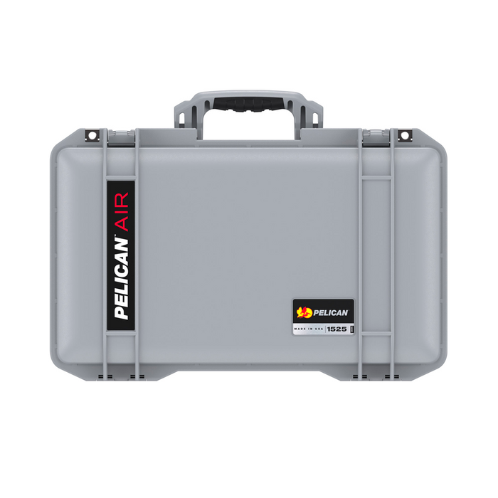 Estuche pelican air plateado sin foam Mod. 1525