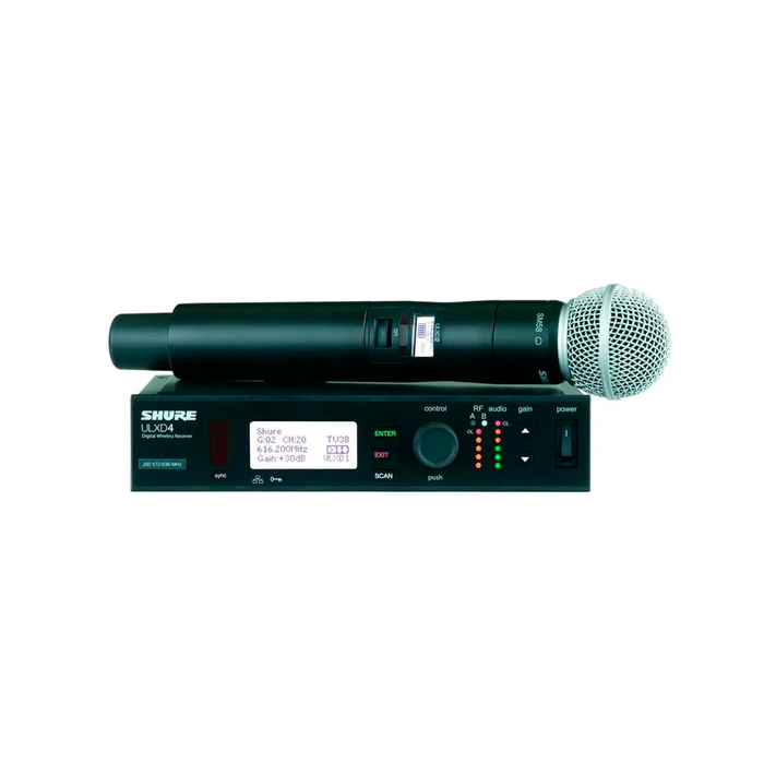 Transmisor Ulxd Shure Con Sm58 Mod. ULXD2/SM58