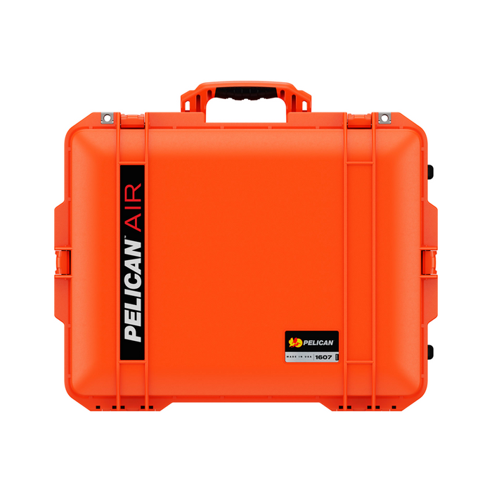 Estuche pelican air naranja con foam Mod. 1607