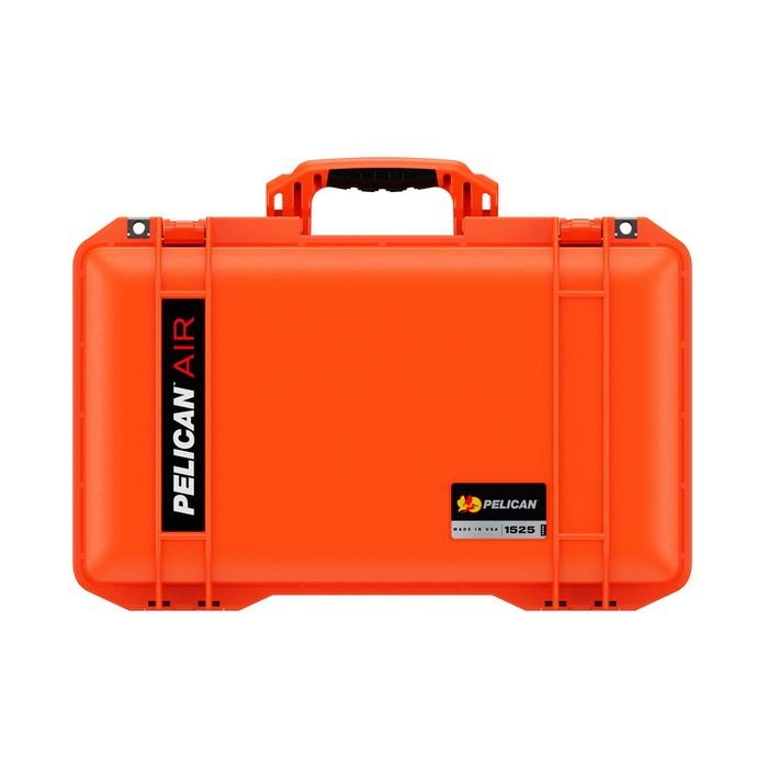 Estuche pelican air naranja con foam Mod. 1525