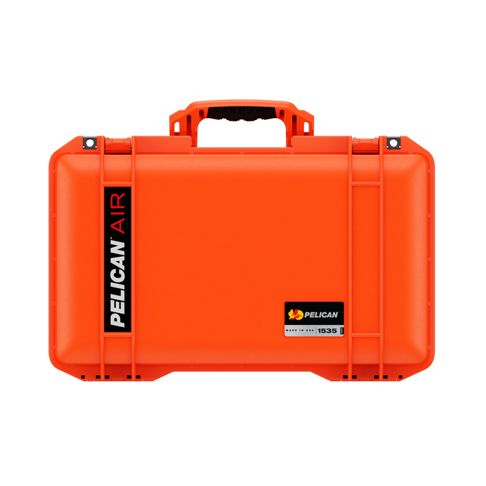 Estuche pelican air naranja con foam Mod. 1535 - gbamusicstore