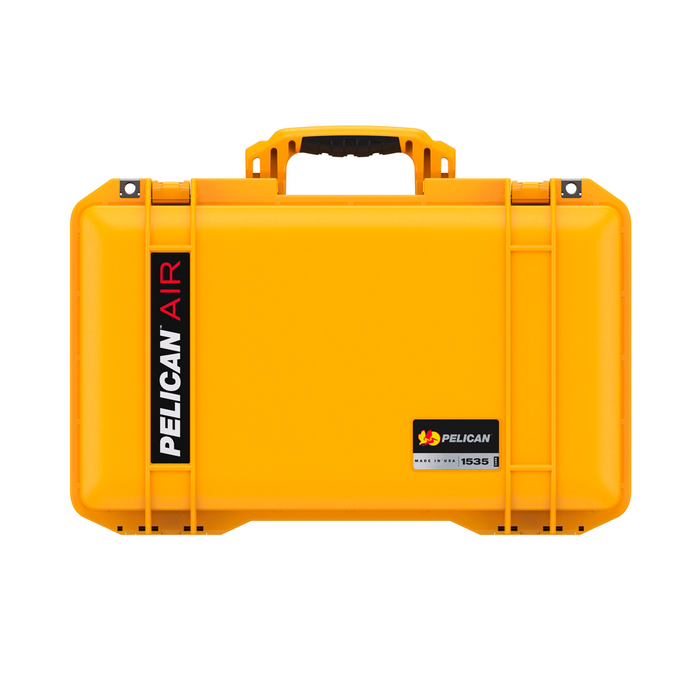 Estuche pelican air amarillo con foam Mod. 1535