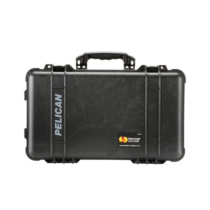 Estuche pelican protector negro con inserto para laptop y divisores acolchados Mod. 1510SC