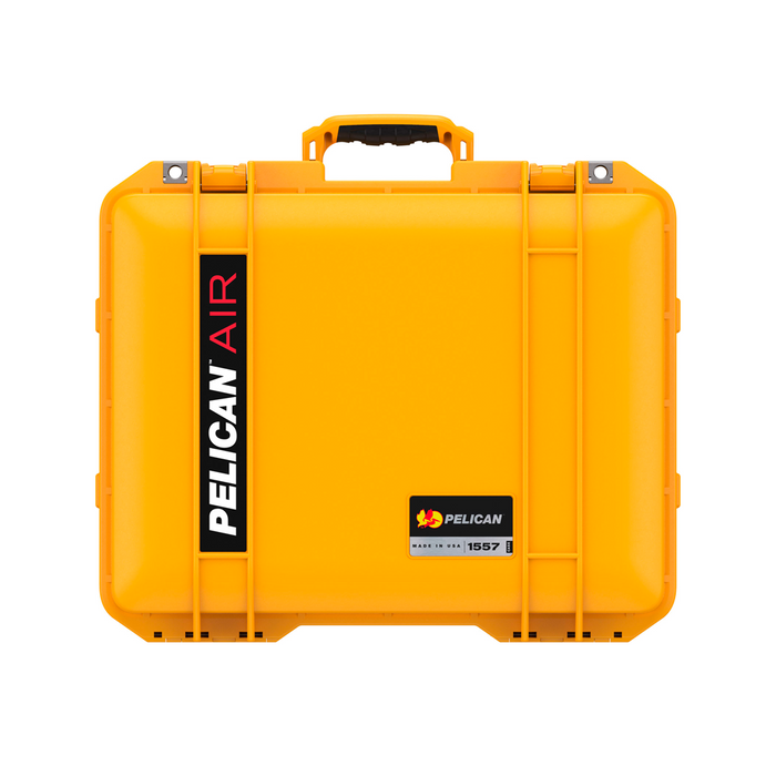 Estuche pelican air amarillo con foam Mod. 1557