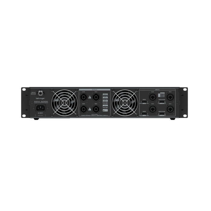 Amplificador de poder behringer Mod. NX4-6000