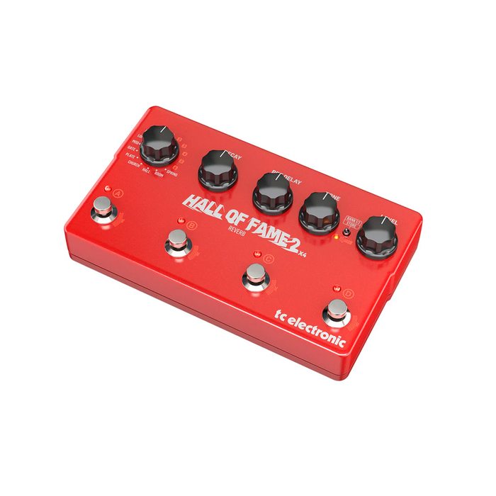 Pedal T.C. Para Guitarra Hall Of Fame 2 X4