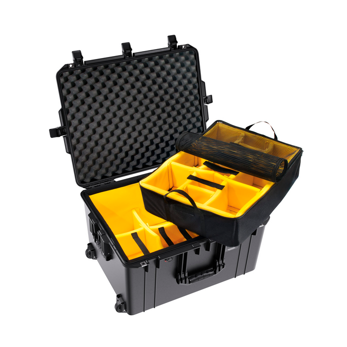 Estuche pelican air negro con divisores Mod. 1637