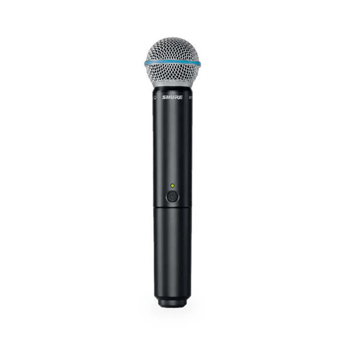 Sistema Inalámbrico Shure BLX Para Montaje En Rack Con Micrófono De Mano Beta 58A. Mod BLX24R/B58