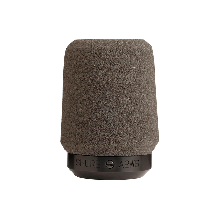 Pantalla anti viento Shure gris, para micrófono sm57, 545l y 545sd-lc Mod. A2WSGRA