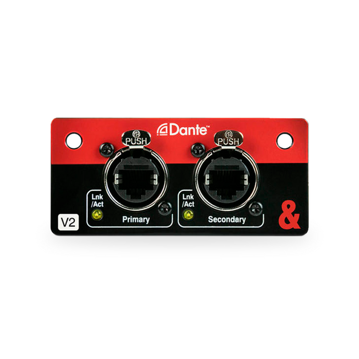 Tarjeta Dante para consola SQ5 Allen & Heat. Mod. M-SQS-DANTE