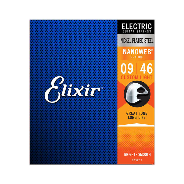 Cuerdas Guit Electrica Elixir 9/46 12027 - gbamusicstore