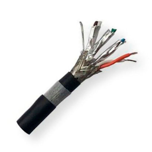 Metro Cable Belden Cat6A S/Ftp Catsnake 1303E Negro - gbamusicstore