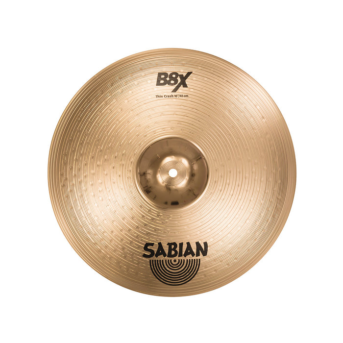 Platillo Sabian B8X 16 Thincrash - gbamusicstore