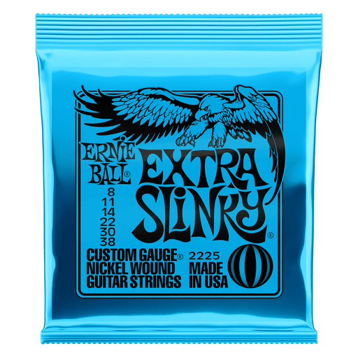 Encordadura Ernie Ball Extra Slinky Niquel 8/38 - gbamusicstore